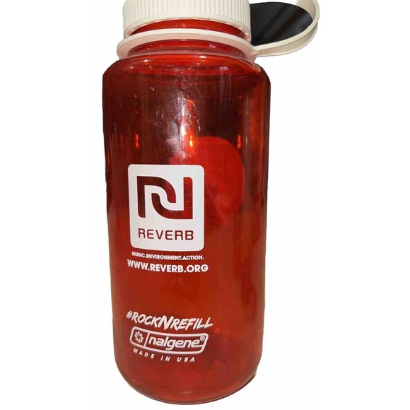 Nalgene Dead & Company Red Water Bottle Reverb, USA Made - Picture 3 of 4